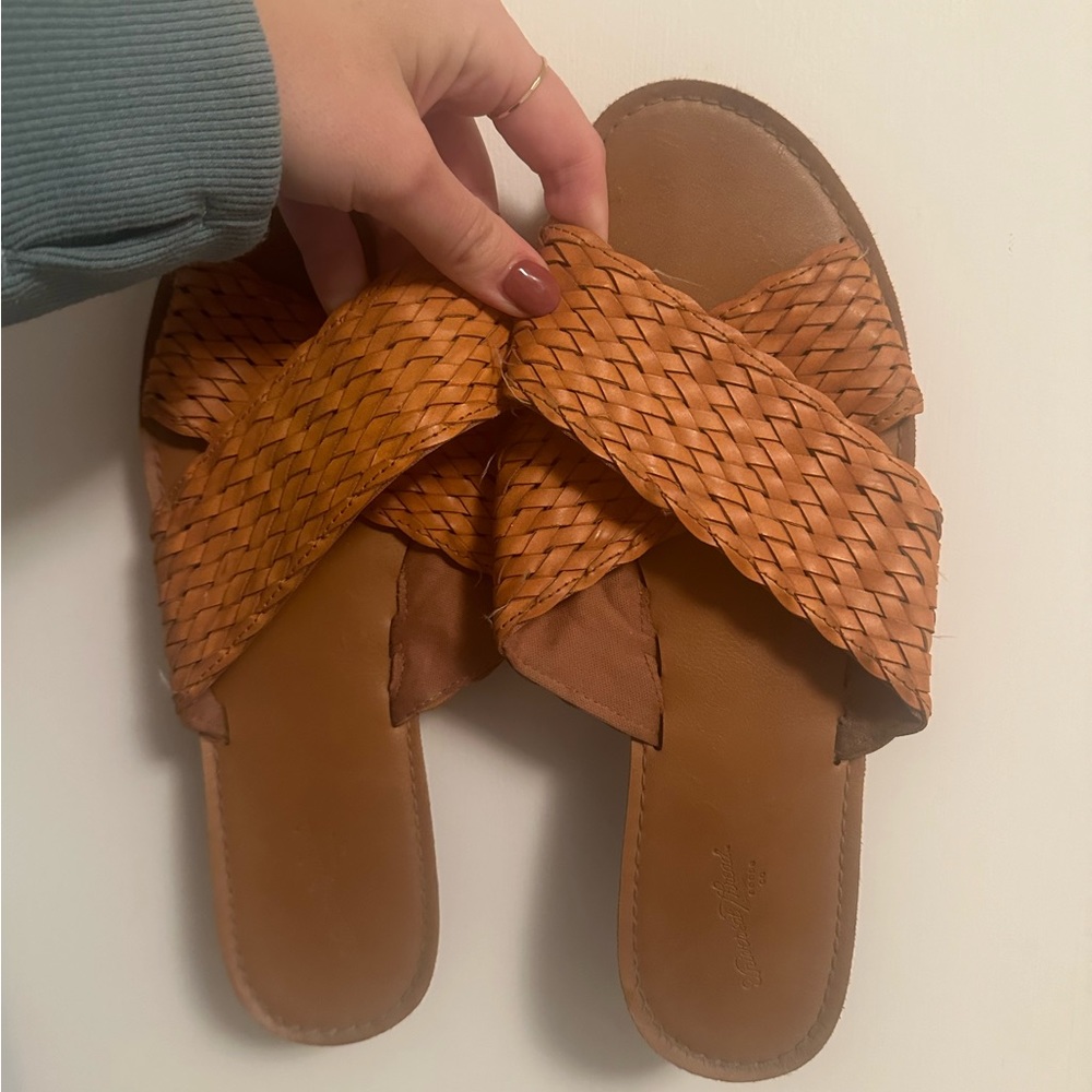 Rattan sandals